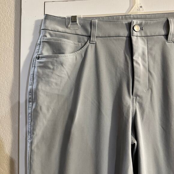 Lululemon Men's ABC Trouser Pant Slim Fit LM5AQYS Gray Size 30 - Picture 5 of 7
